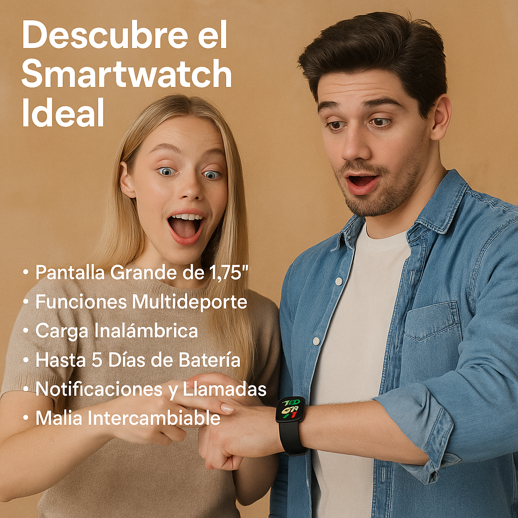 ⌚ SMARTWATCH TFT 1.75