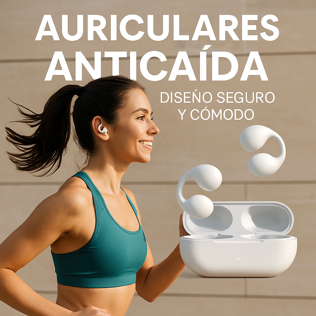 🏃♂️ AUDÍFONOS ANTICAÍDA - ¡MÚSICA SIN LÍMITES